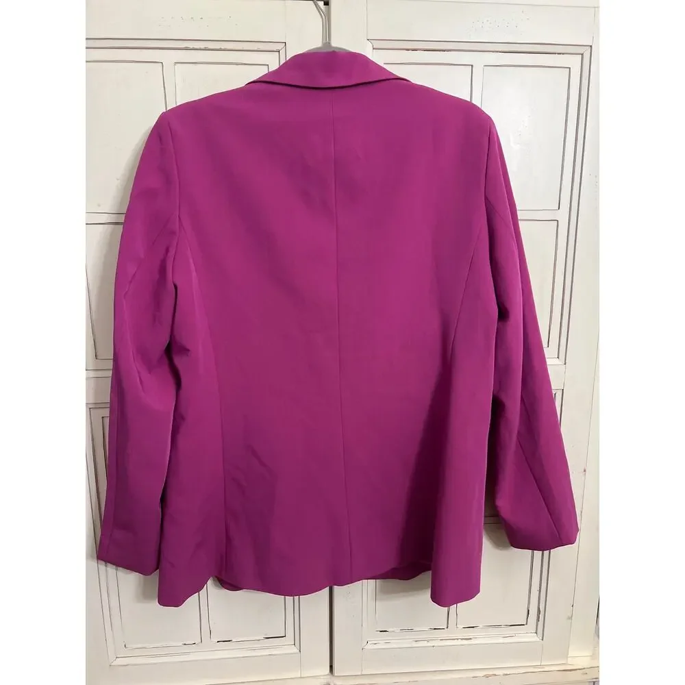 NWT Cicy Bell size XL dark pink women’s blazer jacket